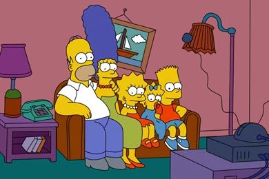 Bart Simpson Homer Simpson Lisa Simpson Maggie Simpson Marge ...