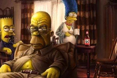 Breaking Bad, TV, The Simpsons, Artwork, Marge Simpson, Homer ...
