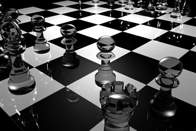 Chess Board 3d Graphics Wallpapers