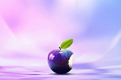 Full HD Colorful Apple Rainbow Purple Wallpapers For iPhone 6 Plus ...
