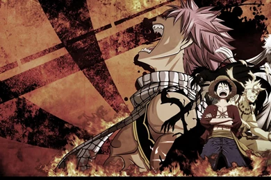 Naruto Bleach One Piece Fairy Tail Wallpapers » WallDevil   Best ...