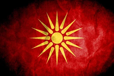 Grunge Flags National Macedonia Wallpapers