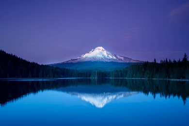 Peaceful Blue Sunset HD Desktop Wallpapers : Widescreen : High ...