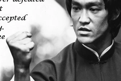 Bruce Lee Quote iPad 3,4 & Air Wallpapers