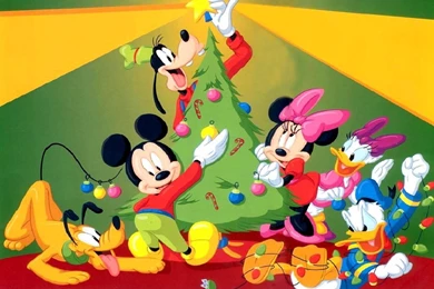 Mickey Mouse Christmas   Christmas Wallpapers (2735441)   Fanpop
