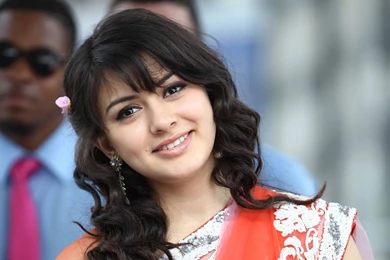 Cute Hansika Motwani In Saree   New Hd WallpaperNew Hd Wallpapers