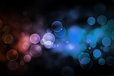 Wallpapers Computer Backgrounds   Bubble Bokeh On Black Backgrounds ...