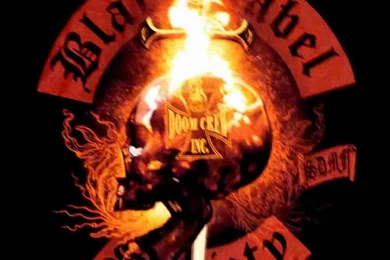 Black Label Society Flaming Skull Shirt