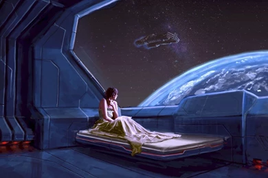 Girl On The Space Station Wallpapers And Images Wallpapers ...