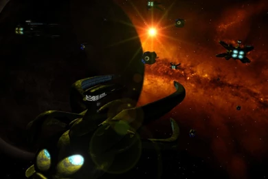 My Free Wallpapers   Movies Wallpapers : Babylon 5   Vorlon Fleet