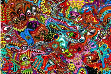 Psychedelic Hippie Wallpapers Collection (879)