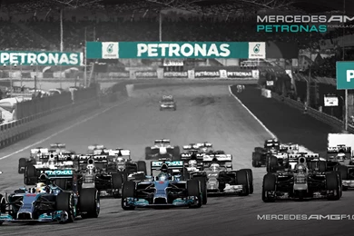 Mercedes AMG Petronas Formula 1 Wallpapers For Your Desktop Or ...