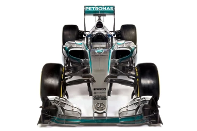 Mercedes AMG W06 Hybrid F1 Front View Wallpapers