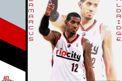 LaMarcus Aldridge Rip City   Portland Trail Blazers Wallpapers