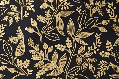 Queen Anne (Ebony) Wallpapers By RIFLE PAPER Co.
