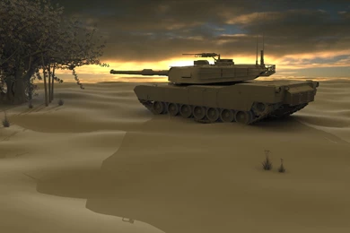 M1 Abrams M1A1HA Heavey Armour Tank Military Diecast