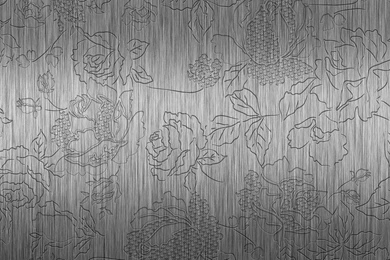 2560x1600 Roses, Pattern, Metal, Embossing, Steel Wallpapers And ...