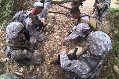 A CO 1/141 Texas Army National Guard Camp Bullis   YouTube