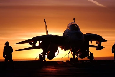1680x1050 Sunset Aircraft Carrier Wallpapers