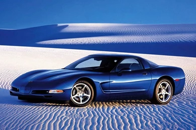 Chevrolet Corvette Coupe Sand Dunes Wallpapers 1280×800   Chevrolet ...