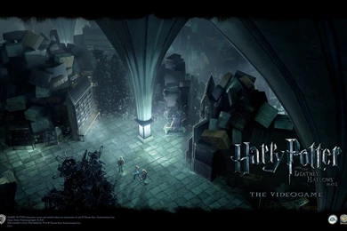3d Harry Potter And The Deathly Hallows Hogwarts