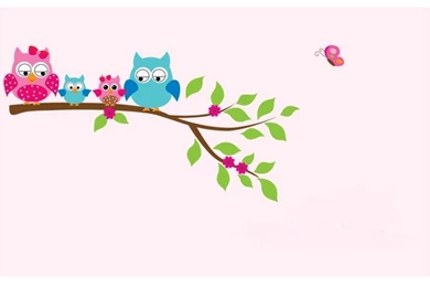 Cute Blue Owl Cartoon Pictures Owl Owls Bird Birds Blue Cute