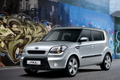 Kia Soul 2010 Silver Wide HD Wallpapers Wallpapers   (
