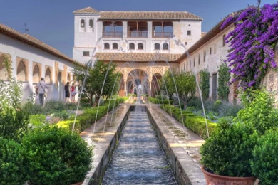 ALHAMBRA GRANADA SPAIN WALLPAPER   (