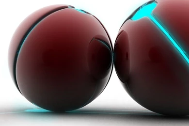 Download Red Glossy 3D Spheres Wallpapers For Samsung Galaxy Tab