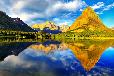 Wallpapers Parks Mountains USA Glacier Montana Nature Image ...