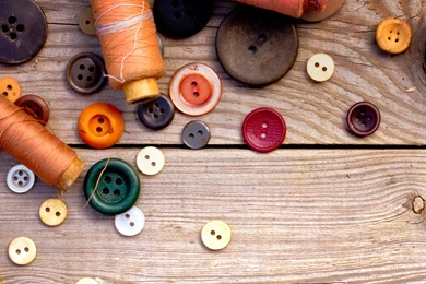 Download Wallpapers 3840x1200 Thread, Ussr, Buttons, Sewing, Wood ...