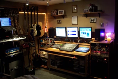 12 Top Music Recording Studio Wallpapers