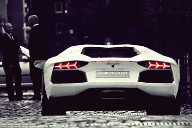 Lamborghini Aventador White Wallpapers