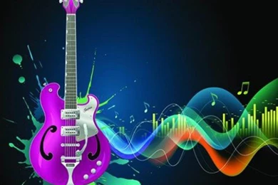 Cool Music Splash Guitar Vector Backgrounds   Backgrounds Free Download