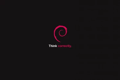 Debian Wallpapers Blue Wallpaper.