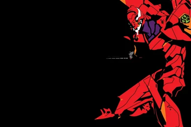 Eva Unit 02 Neon Genesis Evangelion Simple Backgrounds Wallpapers ...