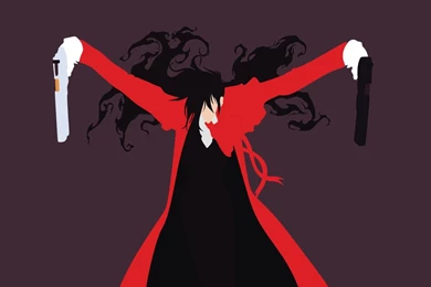 Alucard (Hellsing) Minimalist Wallpapers By Greenmapple17 On DeviantArt