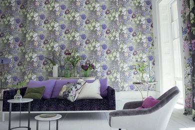 Alexandria Amethyst By Designers Guild : Wallpapers Direct