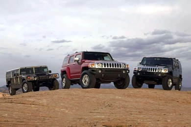 Hummer H3 Yellow Wallpapers HD