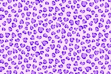 Purple Heart Leopard Print Whatsapp Wallpapers   Animal Print ...
