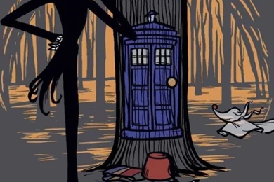 SuperHD.pics: Doctor Who TARDIS The Nightmare Before Christmas ...