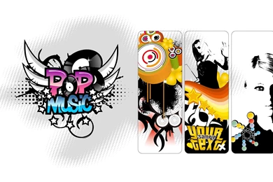 Vector Pop Music Wallpapers