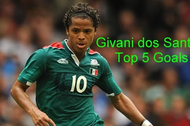 Giovani Dos Santos Top 5 Goals   YouTube