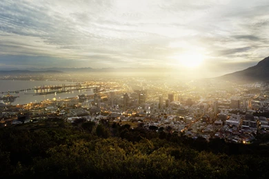 Download Wallpapers 3840x2160 Cape Town, South Africa, Fog ...