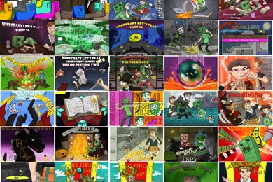 Achievement Hunter Minecraft Poster 31 60 By Guavajagular On ...