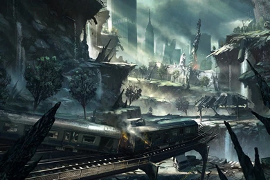 Wallpapers Crysis X Game 1360x768