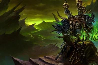 World Of Warcraft Warlords Of Draenor Guldan World Of Warcraft HD ...