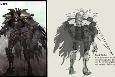 Necron Concept Big Nercons Artwork Hd Wallpapers   (