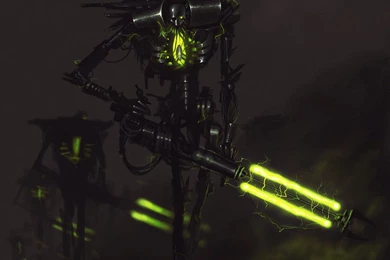 Necron By Obrotowy On DeviantArt