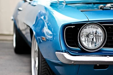 Cool Classic Blue Chevrolet Camaro Wallpapers   Chevrolet Camaro ...